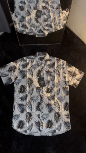 AZ ZIKRA Kemeja Surfing Bahan Katun Motif Modern Size M-XL AZ01