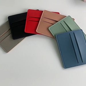 1PC ID Card Holder Bank Card Organizer – Portable Daily Commuting Card Wallet Storage Bag