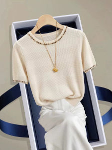Bohemian High-end Round-neck Design T-Shirt