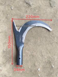 (Loại đại) Dụng cụ hái dừa lưỡi liềm cắt quả dừa trên cao thép tốt vật tư nông nghiệp cứng cáp cắt tỉa cây sắn măng đa năng