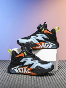 Spring Breathable Lightweight Soft Sole Boys Basketball Shoes