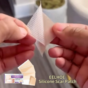 EELHOE แผ่นแปะแผลเป็น scar patch ช่วยบรรเทา ทำให้ผิวนุ่ม ชุ่มชื้น และซ่อมแซมรอยแผลเป็นบนผิวกายอย่างอ่อนโยน (4pcs)