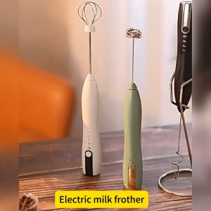 KOOYIINN Pembuih Susu Kopi Electric Mixer Hand Mixer Portable USB 4Watt Blender Milk Coffee Pengocok Telur EW06
