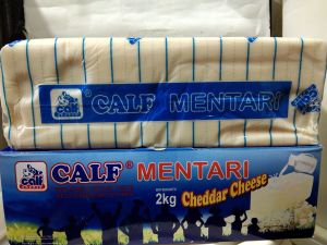 CALF CHEDDAR CHEESE MENTARI 2 Kg