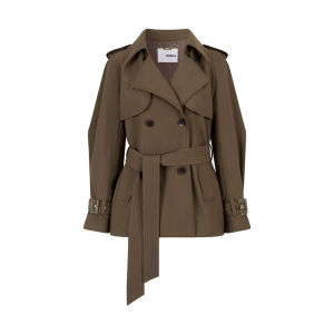 oshea | Áo Khoác Trench Coat Mới Thiết Kế Ngắn Cho Phụ Nữ Mùa Thu