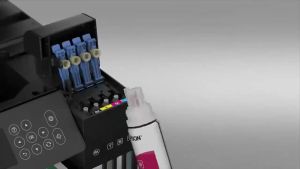 หมึก EPSON 001 สำหรับเครื่องพิมพ์ L4150 L4160 L6160 L6170 L6190 L6191 L5190 แท้ ให้การพิมพ์ที่แม่นยำ สีสันสดใส และมีอายุการใช้งานยาวนาน