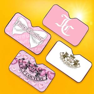 J-Juicy Cool C- Couture Anime Windshield Sun Shade For Car SUV Truck Front Window Sun Shade Accessory Visor Protector Cover