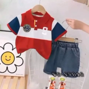 SETELAN VN POLO 8 BAJU ANAK LAKI-LAKI TERLARIS USIA 1-5 TAHUN