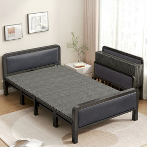 Durable Reinforced Double Folding Bed