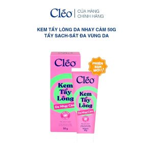 (50g) KEM BƠ TẨY LÔNG - GEL DỊU DA CLEO CHO DA THƯỜNG VÀ DA NHẠY CẢM CHÍNH HÃNG