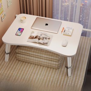 Foldable Bedside Study Desk Laptop Holder Small Table for Dormitory Student Writing Computer Table Home Bedroom Window Seat