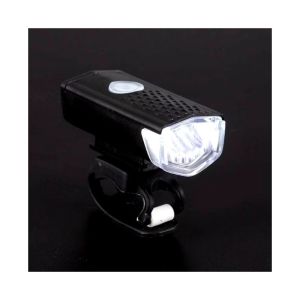 (READY) LAMPU DEPAN SEPEDAH CREE LED 300LM ANTI AIR DAPAT DI ISI ULANG DENGAN USB PRAKTIS