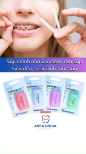 [Siêu Dẻo-Siêu Dính] Sáp Nha Khoa Cao Cấp Sáp Mềm Dẻo Sáp Giảm Đau Khi Niềng Răng Sáp Chỉnh Nha