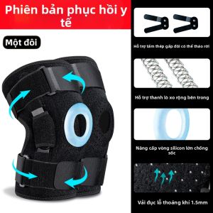 Niềng Hỗ Trợ Phục Hồi Sụn Gối Có Đệm Thép Thể Thao Dành Cho Nam Và Nữ
