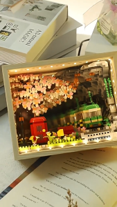 【LIGHTS】Balody Cherry Blossom Building Blocks | DIY Gift Decoration Set | Perfect Gift For Girlfriend *Ready Stock*
