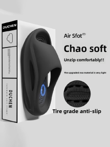 MONLEYTA | Mens Summer Home Indoor Anti-Slip Odor-Resistant Thick Bottom Slip-On Sports Slippers Comfortable EVA Material Casual Style