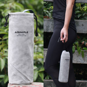 Large Capacity Velvet Fabric Tote Cup Holder Water Bottle Cover 400ml-1000ml Anti-Scalding Universal Thermal Cup Sleeve