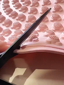 Foot Massage Pad Liquid Silicone Anti-Slip Foot Mat Massage Acupressure Board Foot Massager Jogging Mat  45*75CM