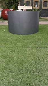 REX FP23 Black Bench Pot Fiberglass Matte Flower Pasu Bunga Garden Taman Plant Fiber Square Indoor Outdoor Tempayan