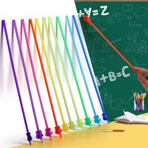 YESPERY แท่งอ่านนิ้วมือ 5ชิ้น การเรียนการสอนการสอนก่อนวัยเรียนแท่งงอ เครื่องช่วยการสอนมอนเตสเซอร์รี่ของเล่นการเรียนรู้ สำหรับเด็ก