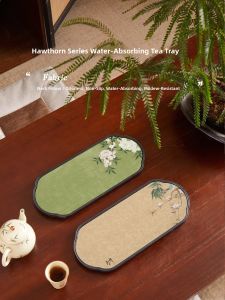 Water Absorbent Small Dry Tea Tray