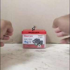 Senter Kepala Surya LED SYH-L725Z 72W Zoom Premium Cahaya Putih Headlamp Rechargeable Original