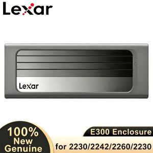Lexar | Original Lexar E300 M.2 SSD Enclosure Support NVMe M.2 SSD USB 3.2 Gen 2 Type C Mobile External Hard Disk Case