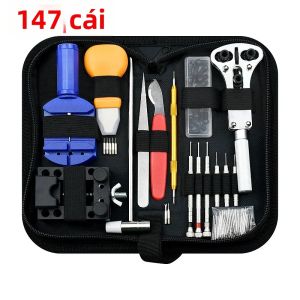 Bộ Dụng Cụ Sửa Đồng Hồ 147 Món Chuyên Nghiệp Bộ Mở Vỏ Đồng Hồ Dành Cho Sửa Đồng Hồ & Trang Sức Sử Dụng Tại Nhà Và Cửa Hàng