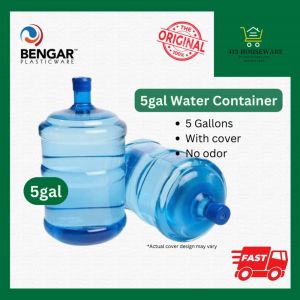 5gal Round Water Dispenser Container Bottle Jug Galon Blue 20L 20liters PET Bottle - Bengar PET Round
