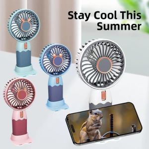 Handheld Portable Charging USB Desk Stand Fan
