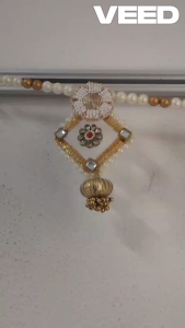 Traditional Handmade Reusable Shubh Labh Hanging and Tea Light Candle Holder | Diwali Gifts | Pooja & Festive Decor (Size - 40 Inches | Pack of 1 Set)