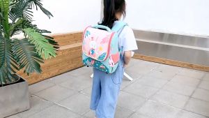 Tas Ransel Sekolah TK PAUD Anak Laki Laki Perempuan Karakter 3D CB38 - BUNNY YBLUE