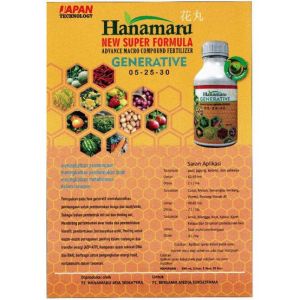 PUPUK HANAMARU PADI PALAWIJA- PRAWATAN SEGALA JENIS TANAMAN  500ml/ORIGINAL