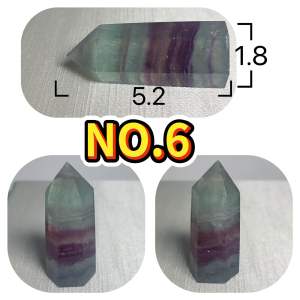 Fluorite Tower Light Purple Green