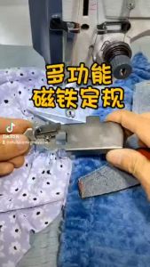 cữ kẹp vải có nam châm may đường thẳng và đường cong mẫu mới