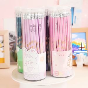 ดินสอ ดินสอดำ  จำนวน 12แท่ง/50 แท่ง 2B/HB #ลายน่ารักดินสอคุณภาพ !!!#พร้อมส่งในไทย 铅笔