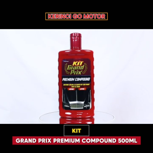 KIT Grand Prix Premium Compound 500ml Pembersih Pengkilap Penghilang Baret Gores Oksidasi Mobil Motor