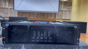 Professional Amplifier 3U Four Channel 8 Ohms Audio Amplifier