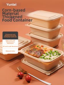 Yunlei | Heat Resistant Disposable Food Grade Corn Starch Bowls