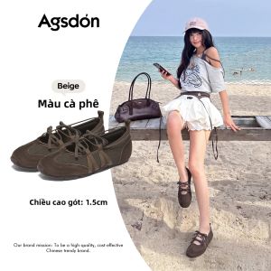 Agsdon | Giày Thể Thao Dễ Thương Cho Nữ Kiểu Mary Jane