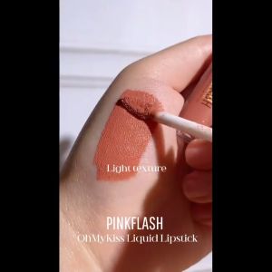 Bundling PINKFLASH 3 PCS Matte Lipstik Soft Long Lasting Moisturizing Hydrating High Pigmentation Lipgloss
