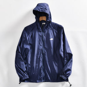 Youthful Popular Outdoor Lightweight Hooded Sun Protection Skin Shirt Jacket Mens Spring Summer Breathable Standard Fit Zipper