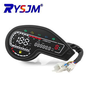 RYSJM | For Honda NXR125 NXR150 Bros Brisa 125Bros 150 2003-2014 Digital LED Meter Moto Odometer Speedometer Tachometer XR150