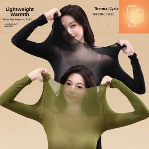 Constant Temperature Thin Heated Thermal Underwear Set Breathable