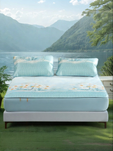 FUANNA (富安娜) | Cool and Washable Antibacterial Ice Silk Bed Sheet