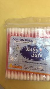 Baby safe cotton buds small// reguler 50// 100 sticks