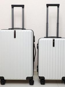 2023 New Suitcase Travel Bag Carry on Luggage Cabin Trolley ABS+PC Material Male Gender Fully New Condition No Lock Included