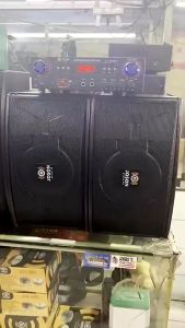 JOSON Professional Karaoke Aodio Systen JS-6600 6 INCH Speaker And Amplifier(FM/USB/BT) Audio Set 600 Watts