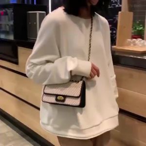 BJ32282 - BROWN/BLACKWHITE/BLACK TAS SLEMPANG SLINGBAG HANDBAG JINJING WANITA FASHION KOREA CHINA IMPORT MODIS ELEGAN TERMURAH TERLARIS TERBARU BAGSTORE JAKARTA TAS BATAM LT2282