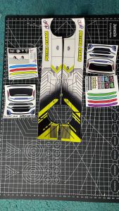 PAKET LENGKAP STIKER LIVERY RAHMA DAN HEADLAMP